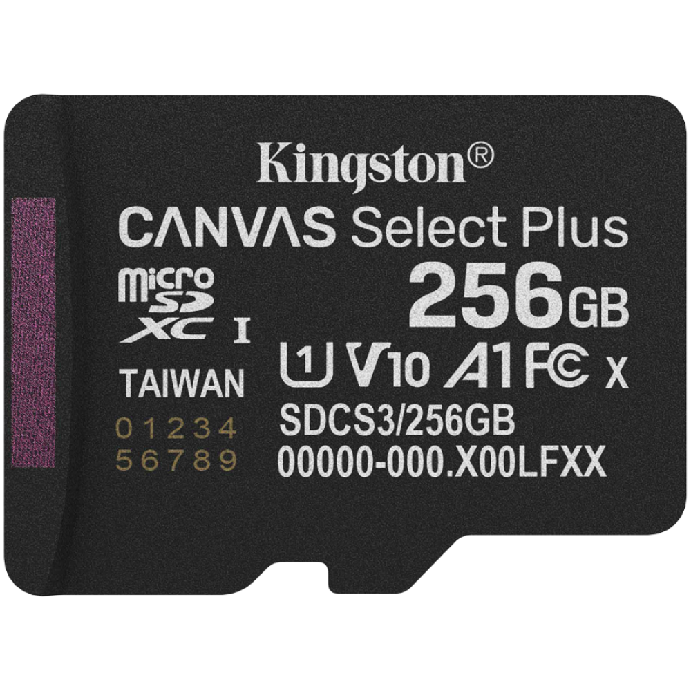 Karta pamięci microSDXC 256 GB KINGSTON Class 10 czarna