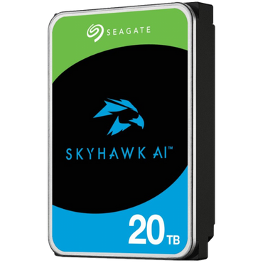HDD wewnętrzny SEAGATE SkyHawk AI 20 TB 3.5" SATA III czarny