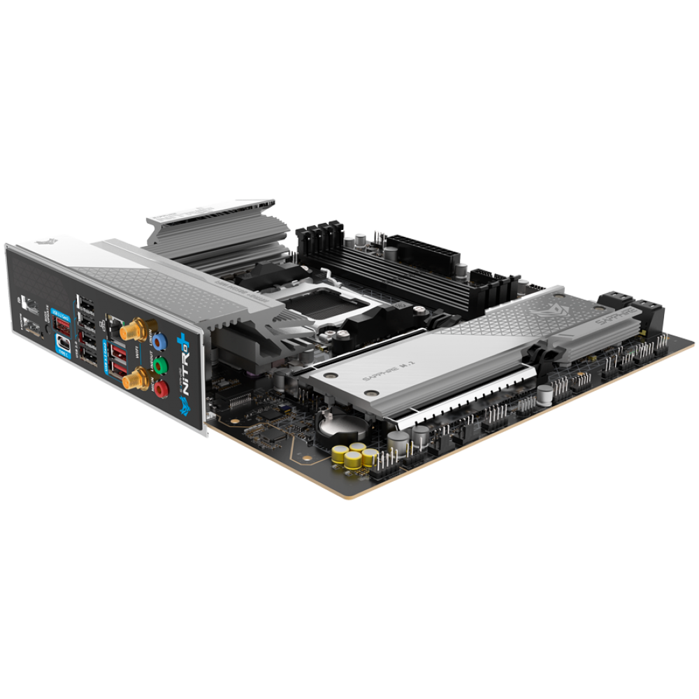 SAPPHIRE AMD B850M AM5 NITRO+ Micro ATX DDR5 8000 MHz Mainboard