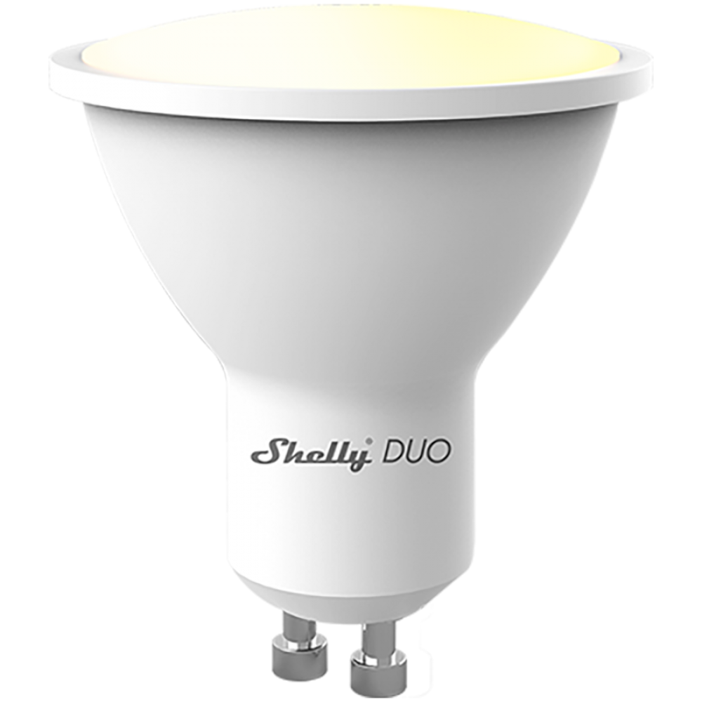 Lampa LED SHELLY Duo GU10 WW/CW 1 W biała