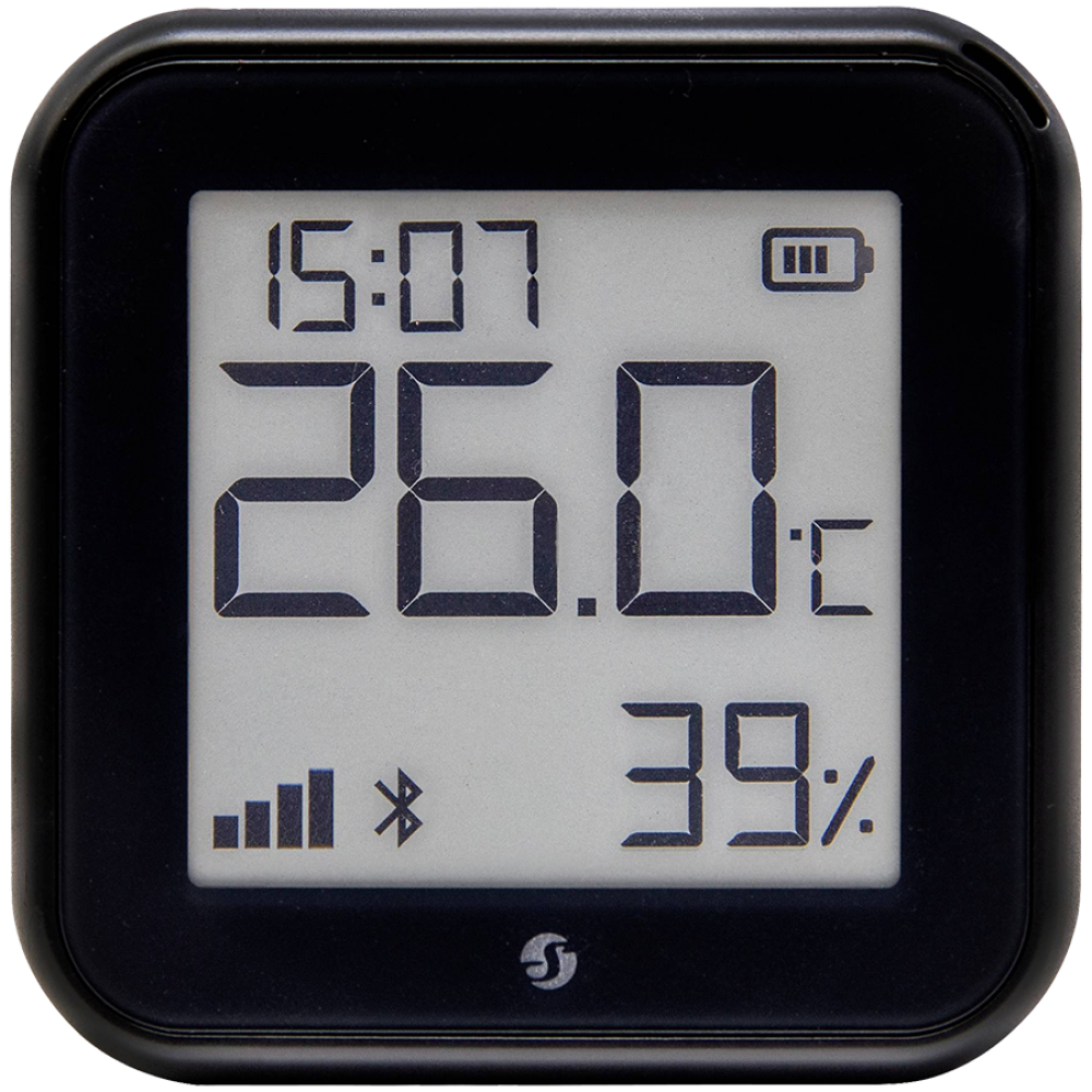 Czujnik temperatury i wilgotności H&T Gen 3 czarny