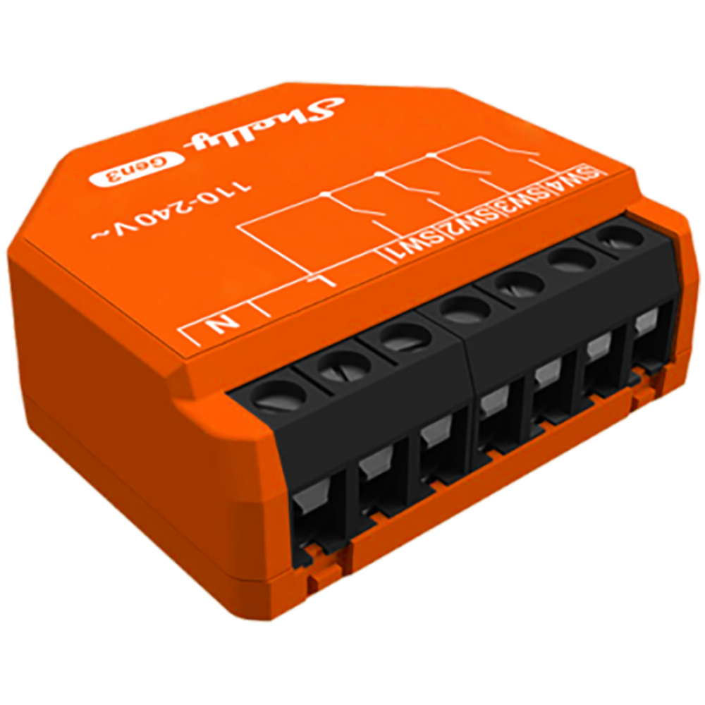 Intelligenter WLAN-Schalter Shelly i4 Gen3