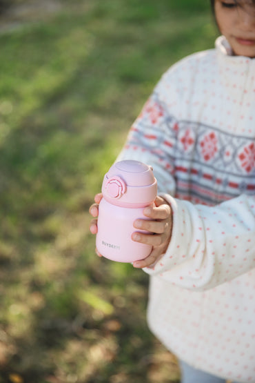 Buydeem TAN200 Pink Pastel 200 ml Kids Thermal Bottle