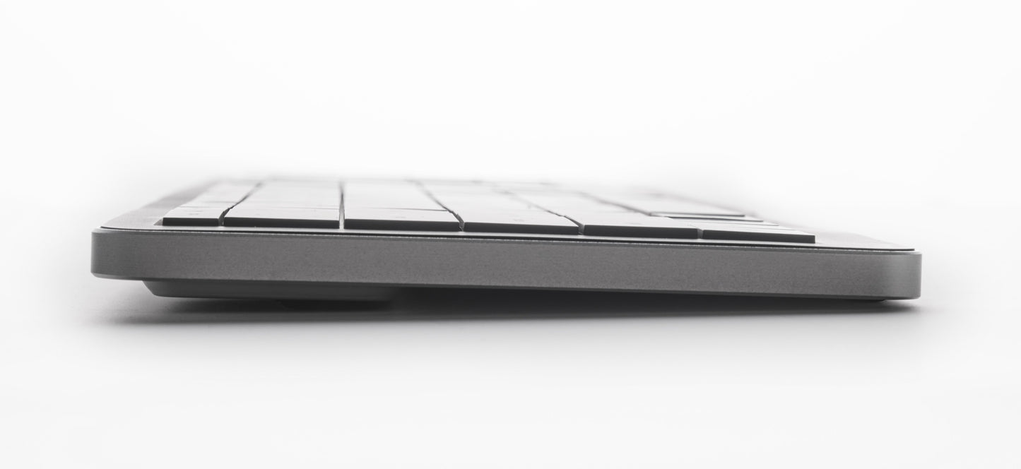 Klawiatura dotykowa CLEVETURA CLVX 1 RGB Windows/MacBook iMac Czarna