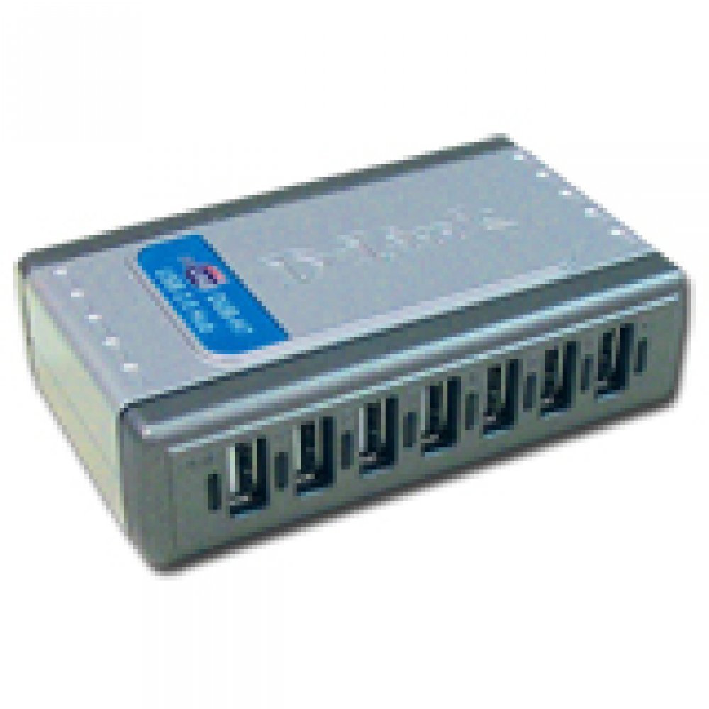 D LINK DUB H7/E USB Hub Szary