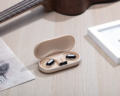 Słuchawki bezprzewodowe nie zatykają ucha 50h i ENC Canyon OnFlow 12 beżowe