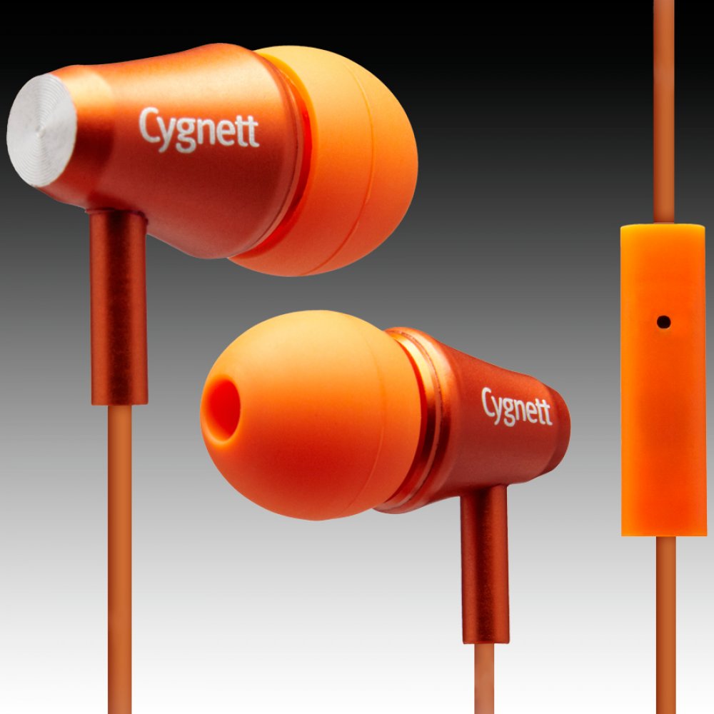 CYGNETT Fusion II Kopfhörer Orange