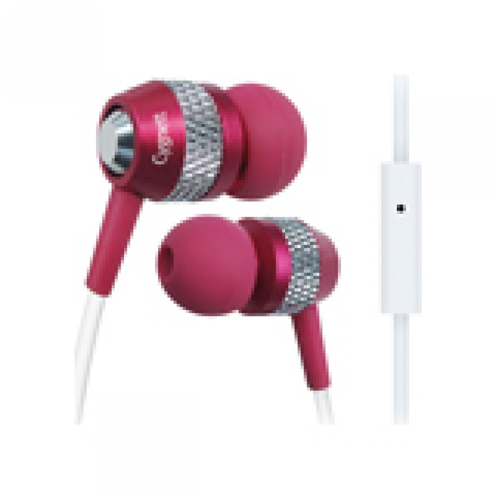 Słuchawki CYGNETT Atomic II Różowe