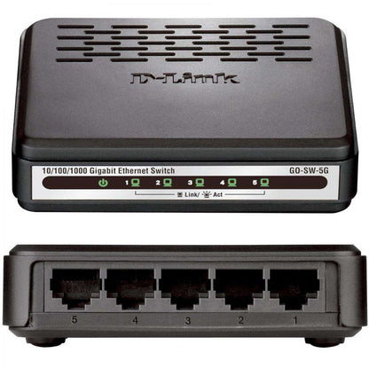 D-Link 8-Port Desktop Switch Schwarz