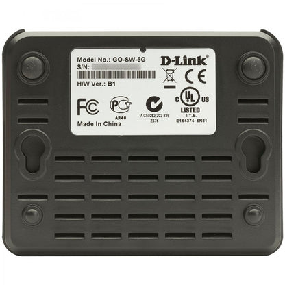 D-Link 8-Port Desktop Switch Schwarz