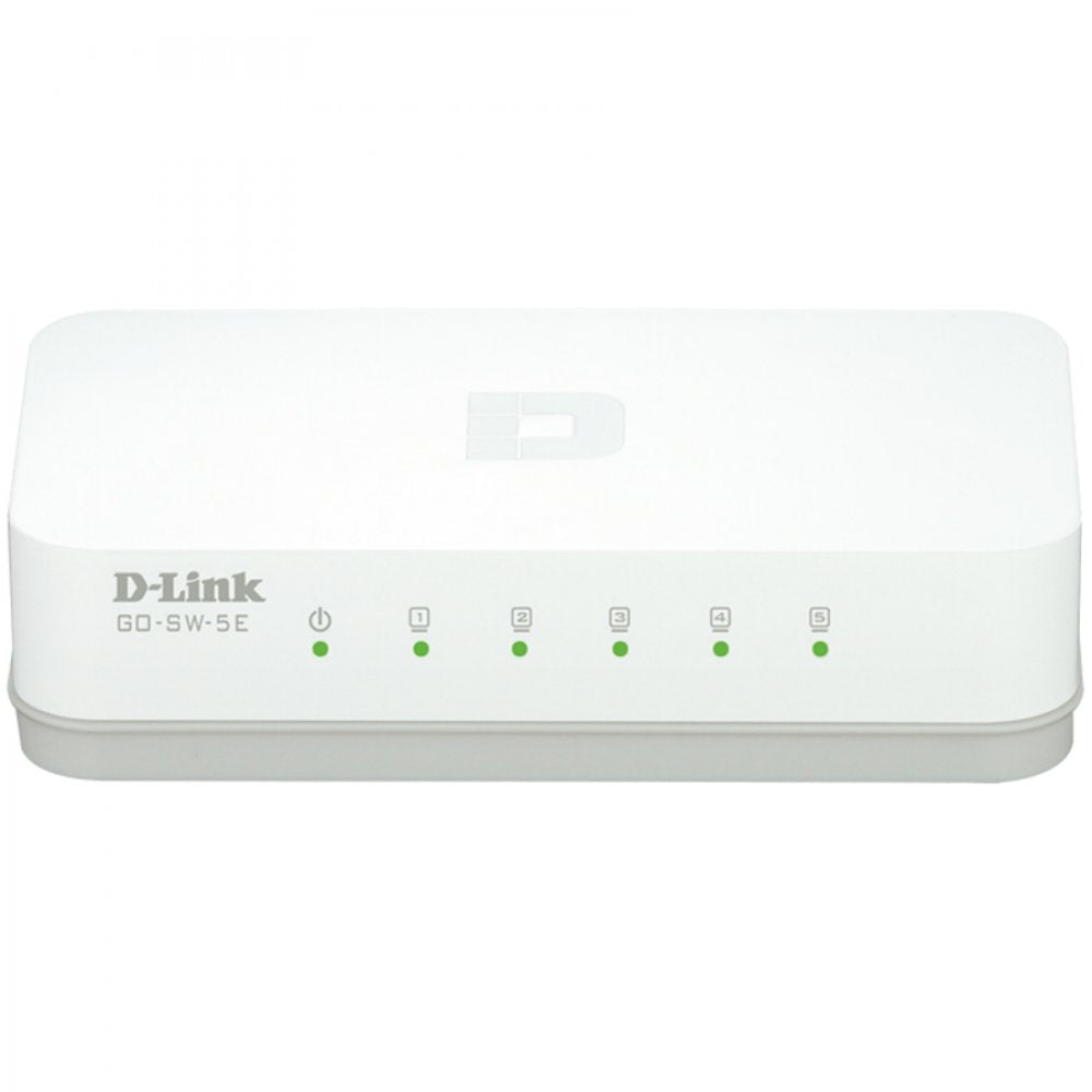 D-LINK 5-Port Outdoor RJ-45 Switch weiß