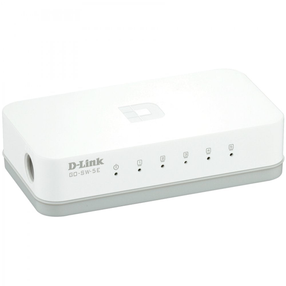 D-LINK 5-Port Outdoor RJ-45 Switch weiß