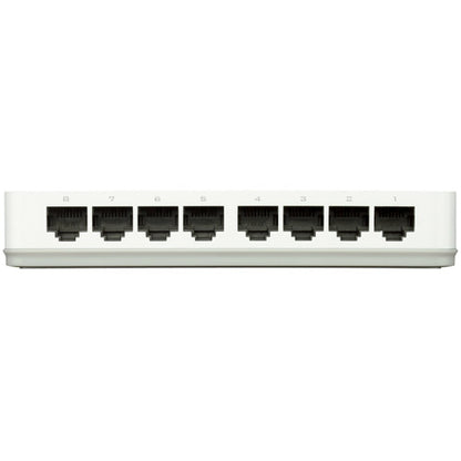 Switch D-LINK mit 8 Ports, extern, weiß