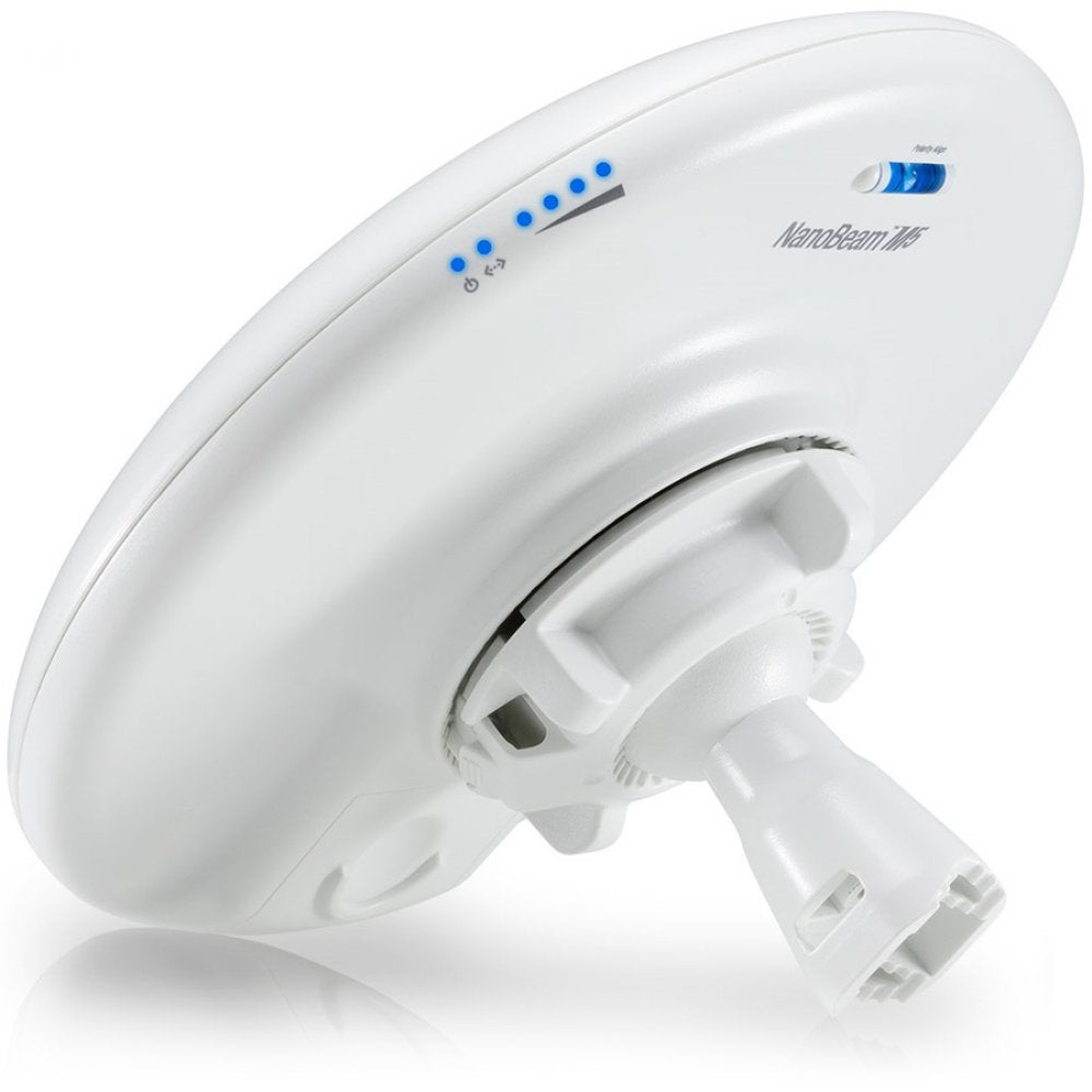 Zewnętrzna antena Ubiquiti NanoBeam 5 GHz 19 dBi biała