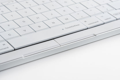 Klawiatura dotykowa CLEVETURA CLVX 1 RGB MacOS Windows Linux Biała