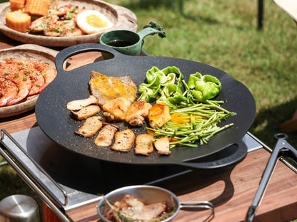 Aluminium-Grillschale 36 cm Buydeem CP101 schwarz