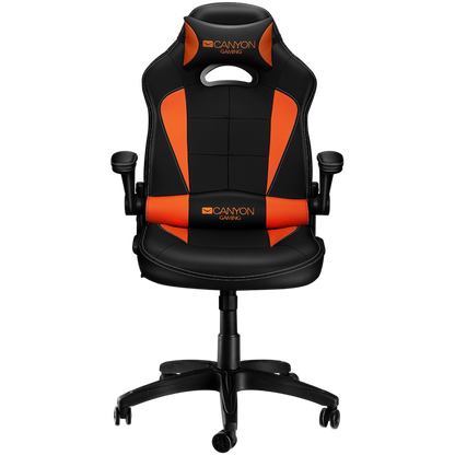 Ergonomischer Gaming-Stuhl Schwarz/Orange Canyon Vigil
