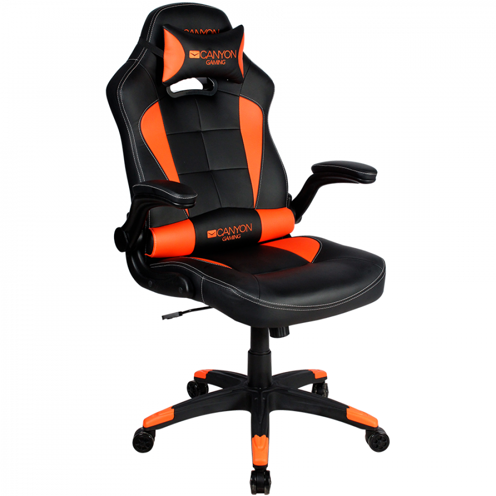 Ergonomischer Gaming-Stuhl Schwarz/Orange Canyon Vigil