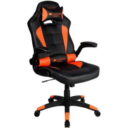 Ergonomischer Gaming-Stuhl Schwarz/Orange Canyon Vigil