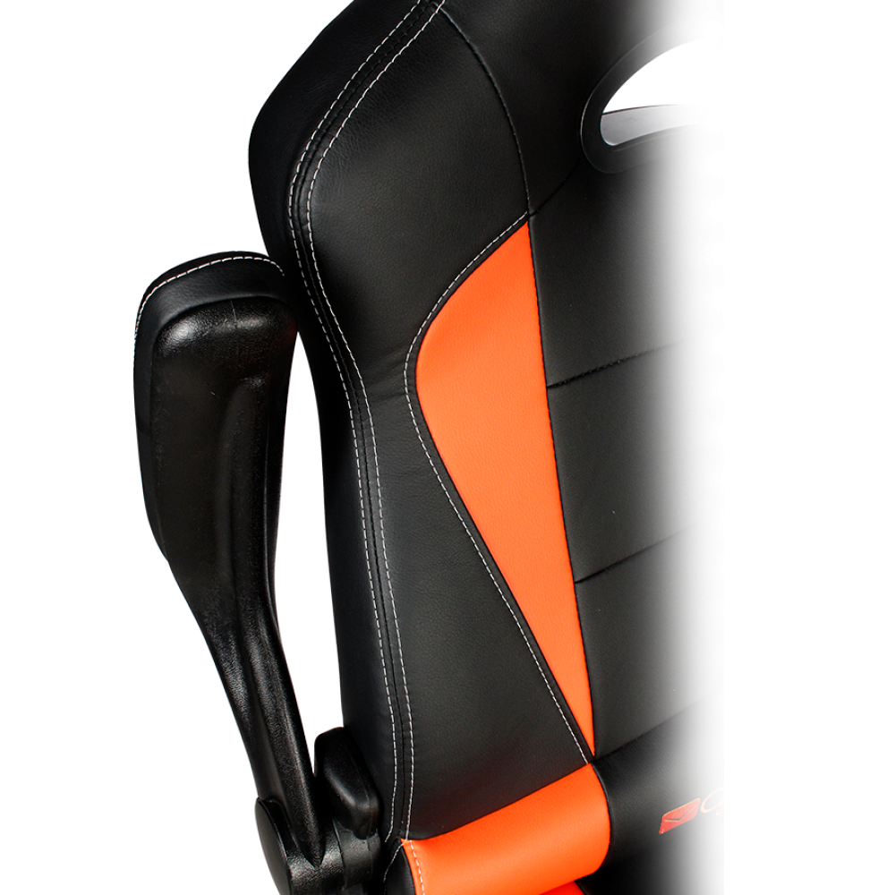 Ergonomischer Gaming-Stuhl Schwarz/Orange Canyon Vigil