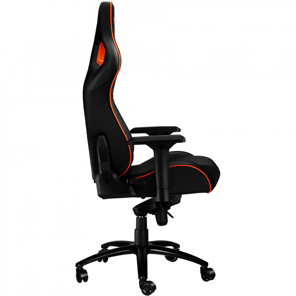 Fotel gamingowy ergonomiczny Canyon GС 5 pomarańczowy