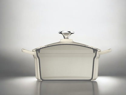 Emaliowane naczynie żeliwne Buydeem CP551 3,9l Pastelowe Zielone