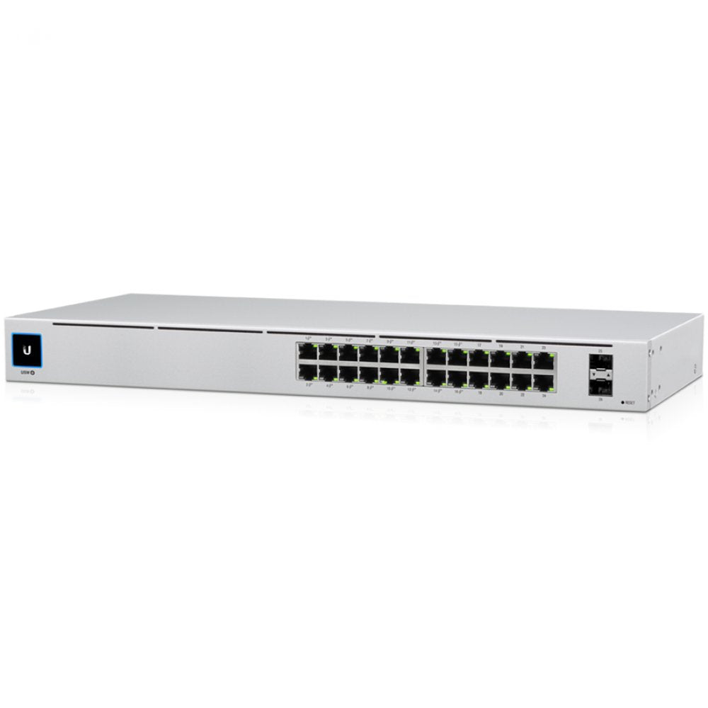 Switch UBIQUITI UniFi USW 24 PoE 95W Silber