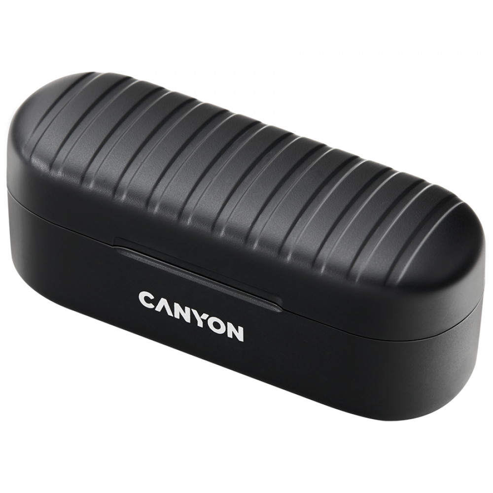 Słuchawki dokanałowe TWS 1 bezprzewodowe Canyon TWS-1 czarne