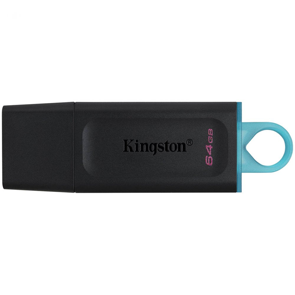 Kingston DataTraveler Exodia 64 GB USB 3.2 Stick Schwarz/Türkis