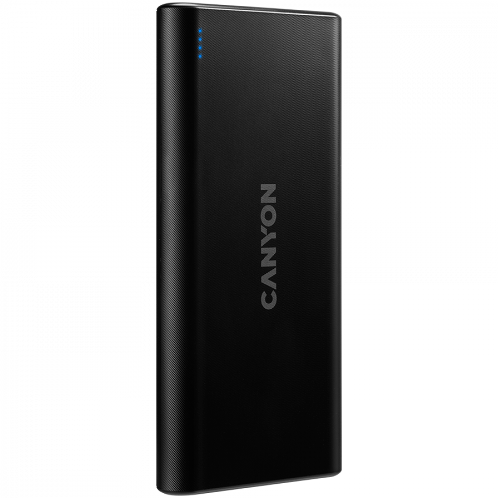 Powerbank 10000 mAh tragbar Canyon PB-106 schwarz