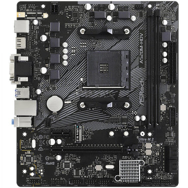 ASRock A520 HDV Micro ATX Mainboard für AMD Ryzen Prozessoren schwarz