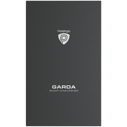 Elektryczny korkociąg do wina PRESTIGIO Garda, Srebrny
