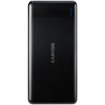Powerbank 10000 mAh QC 3.0 Canyon PB 107 schwarz