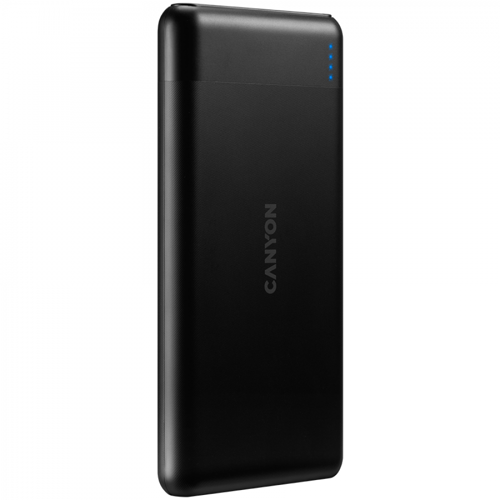 Power bank 10000 mAh QC 3.0 Canyon PB 107 black