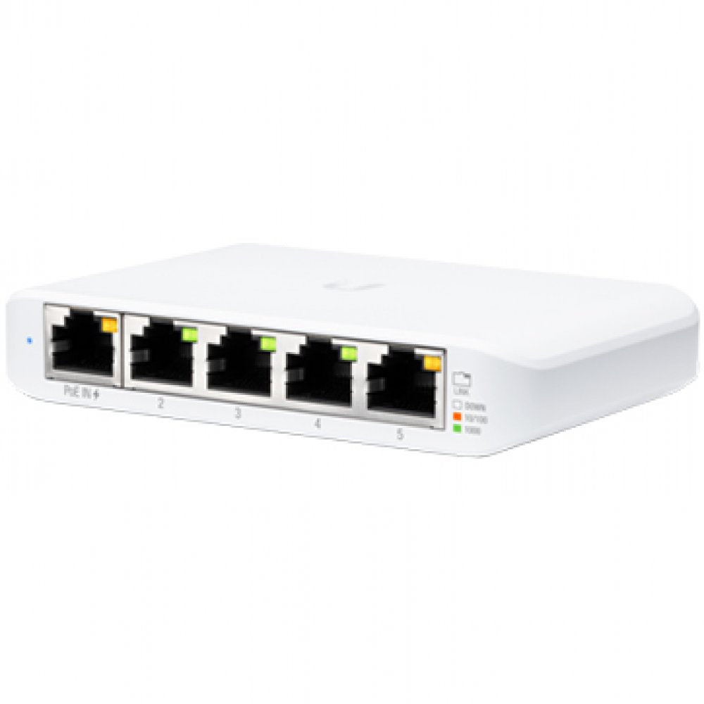 UniFi Flex Mini UBIQUITI 5-Port Gigabit Switch, weiß