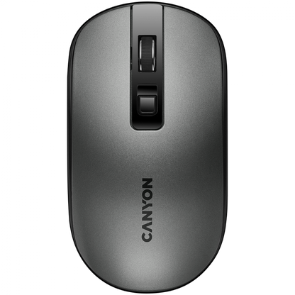 Canyon MW-18 Ergonomic Rechargeable Wireless Mouse Dark Grey