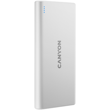 Powerbank 10000 mAh tragbar Canyon PB-108 weiß