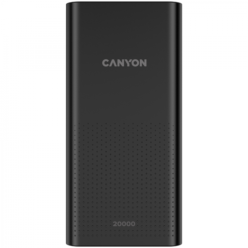Powerbank 20000 mAh Canyon PB 2001 tragbar schwarz
