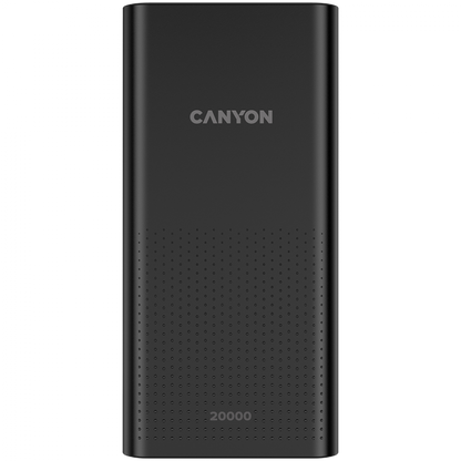 Powerbank 20000 mAh Canyon PB 2001 tragbar schwarz