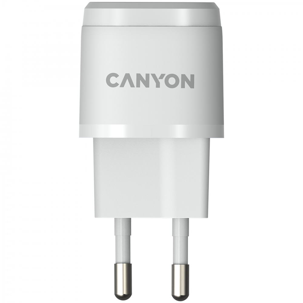 Canyon H-20-05 20W PD USB-C Netzladegerät für Handy, weiß