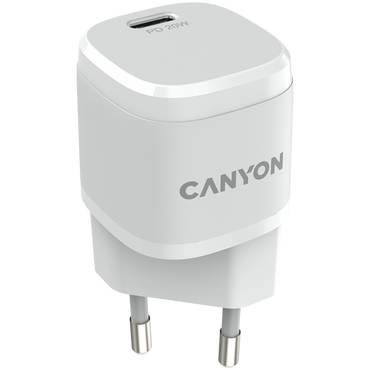 20W PD USB-C Wall Charger for Phone Canyon H-20-05 white