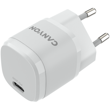 Canyon H-20-05 20W PD USB-C Netzladegerät für Handy, weiß