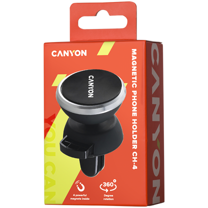 Magnetische KFZ-Telefonhalterung Canyon CH-4 schwarz