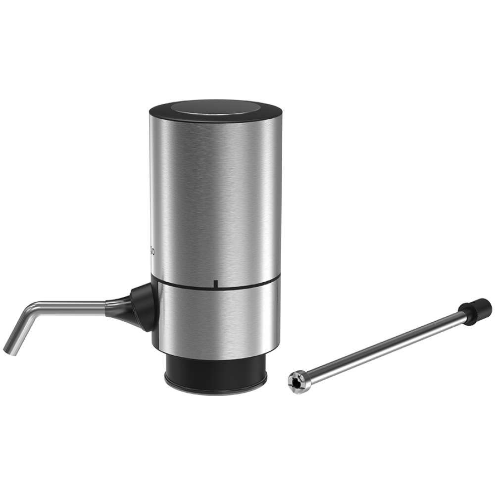 Aerator do wina PRESTIGIO, zestaw, srebrny