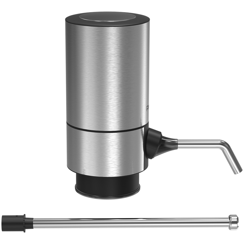 Aerator do wina PRESTIGIO, zestaw, srebrny