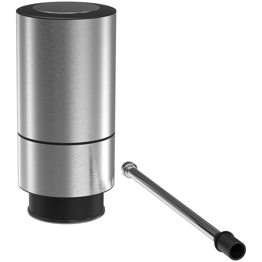 Aerator do wina PRESTIGIO, zestaw, srebrny