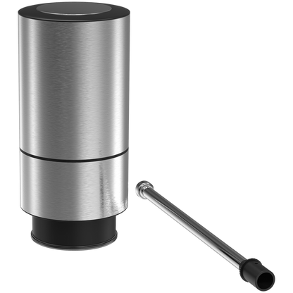 Aerator do wina PRESTIGIO, zestaw, srebrny