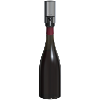Aerator do wina PRESTIGIO, zestaw, srebrny