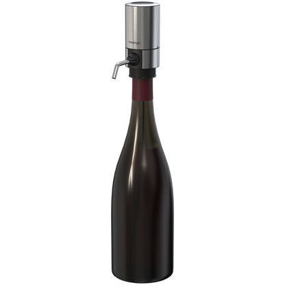 Aerator do wina PRESTIGIO, zestaw, srebrny