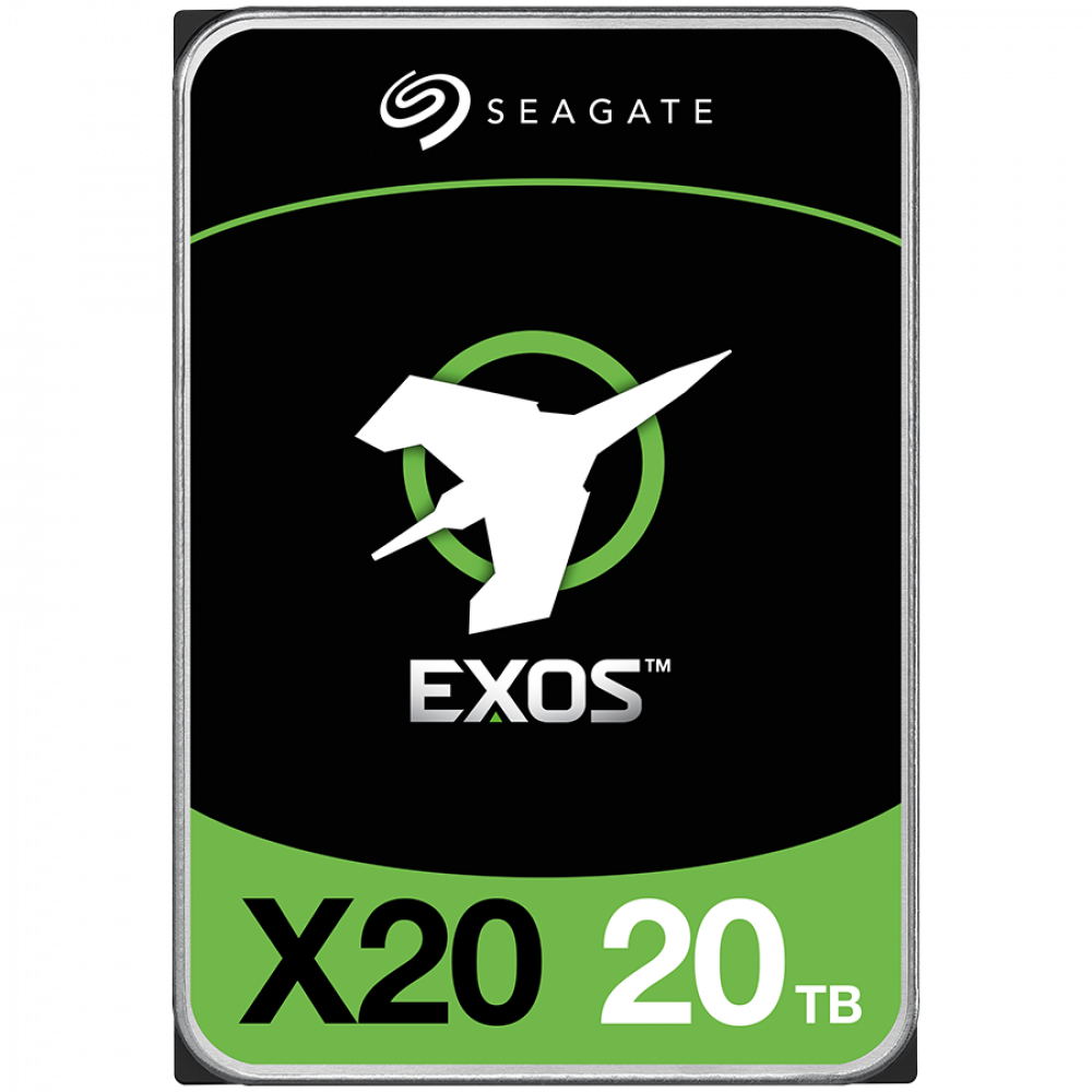 SEAGATE Exos X20 20TB 3,5" SATA III 7200 U/min